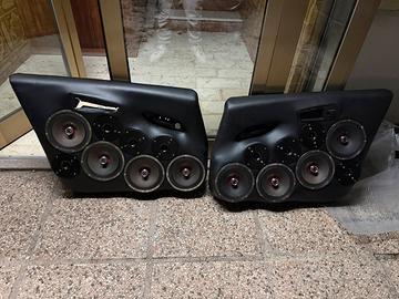 Tasche grande punto + casse + tweeter