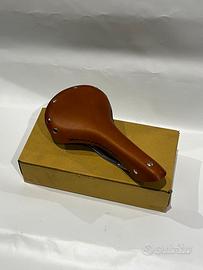 Sella cuoio vintage race GS-06L per bici