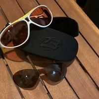 Occhiali da sci nuovi con lenti di ricambio+custod