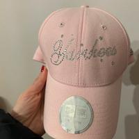 Cappellino New Era Yankees Rosa con Strass