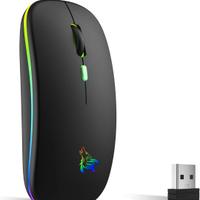 Mouse wireless ricaricabile