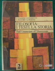 Filosofia: I Testi La Storia Vol.2 edit. SEI