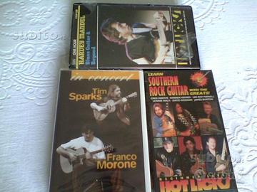 3 VHS DIDATTICA CHITARRA (imballati)