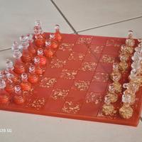 Set scacchi tavola e 32 pezzi 
