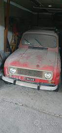 RENAULT 4 TL ROSSA ANNO 1984