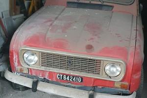 RENAULT 4 TL ROSSA ANNO 1984