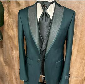 Abito sposo verde misura 60