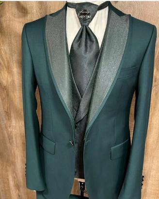 Abito sposo verde misura 60