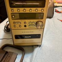Stereo con cd radio e casse