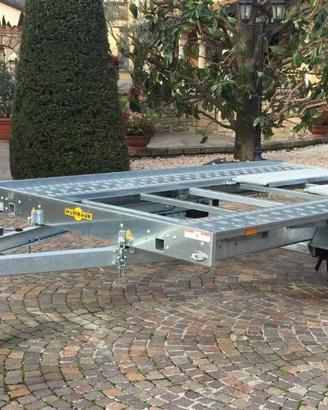 Rimorchio trailer humbaur ftk 1500 basculante