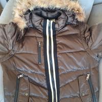 Piumino Moncler marrone originale