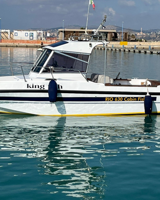 Barca rio 630 cabin fish