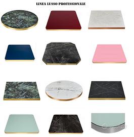 Produzione piani professionali bordo eff. metallo