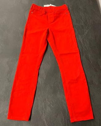 Jeans skinny rossi a vita alta - Tezenis