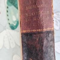 memorie storiche della città  di Monza 1744 Frisi