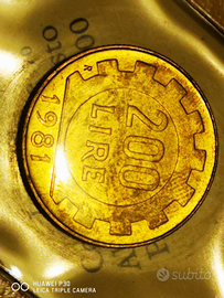 200 lire lavoro anno 1981