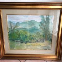 Dipinto a olio anni 70