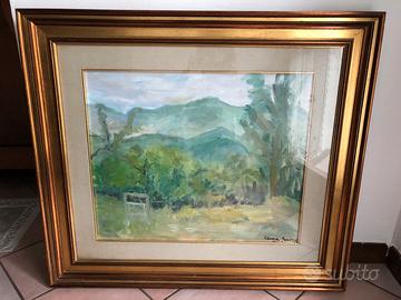 Dipinto a olio anni 70