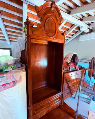 [RARO] Armadio antico in legno primi ‘900