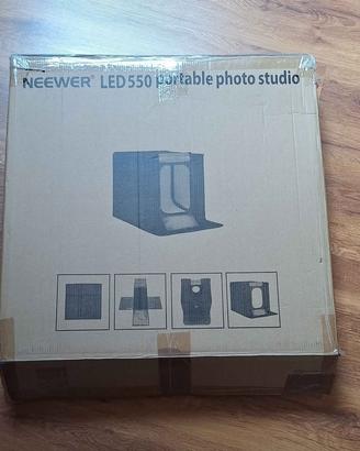 Neewer led550 studio fotografico portatile
