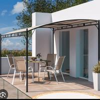 Pergola gazebo veranda copertura pvc