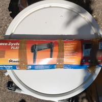 supporto a muro per tv al plasma Meliconi 