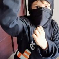 costume ninja bambino