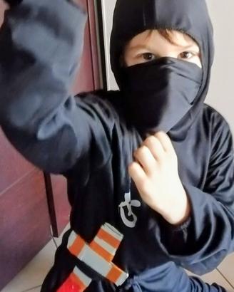 costume ninja bambino