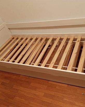 Letto con letto estraibile