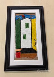 Quadro case mediterranee Pasquale Falco Cerignola