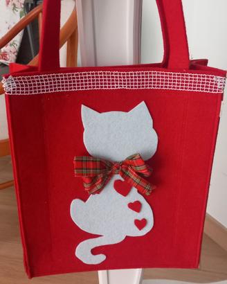 borsa in feltro