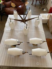 Lampadario e 4applique