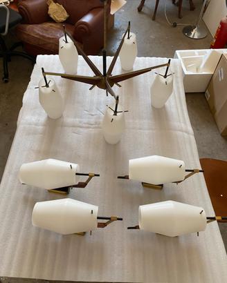 Lampadario e 4applique