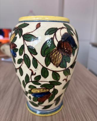 Vaso Maiolica artistica pesarese