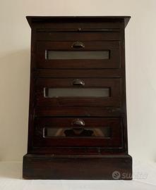 Antica Pastaia in mogano Restaurata 