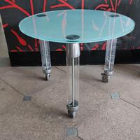 tavolo cristallo 90 cm