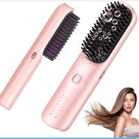 NUOVA Spazzola Lisciante per Capelli Senza Fili