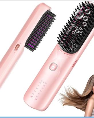 NUOVA Spazzola Lisciante per Capelli Senza Fili