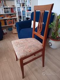 Sedie usate in legno