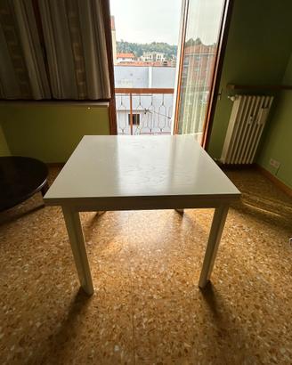Tavolo allungabile bianco legno massiccio