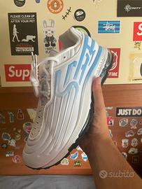 Nike air max 2001 air ecstasy white university blu