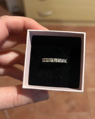 Anello Pandora fascia scintillante