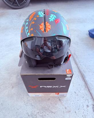 Casco scooter / moto Jet Nexx tg. XS donna