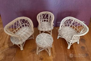 Salottino vintage per bambole