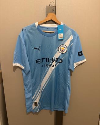 Maglia calcio man city tg L