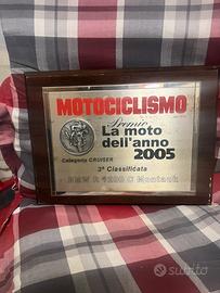 Targa premio motociclismo 2005 bmw  r 1200
