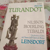 Turandot Nilsson Bjoerling 3 cassette audio RCA 
