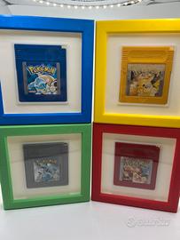 Cornice giochi pokemon gameboy