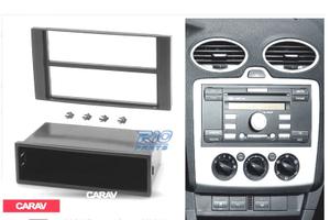 TELAIO NERO RADIO 1-DIN PER FORD FOCUS C-MAX S-MAX