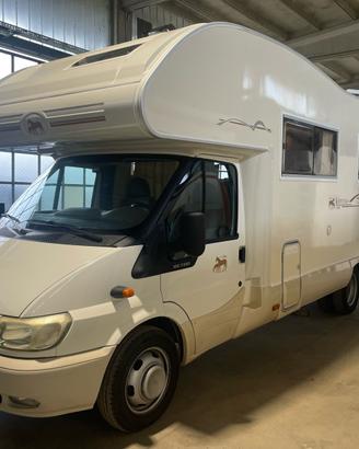 Camper Ford Transit Kentucky mansardato